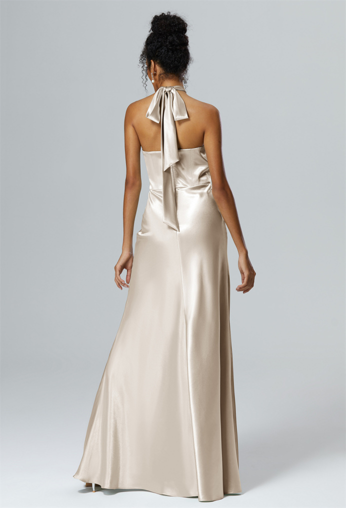 AW Lawrence Champagne  Bridesmaid Dresses